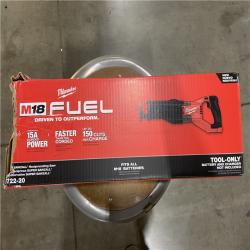LIKE NEW! - Milwaukee M18 FUEL 18V Lithium-Ion Brushless Cordless Super SAWZALL Orbital Reciprocating Saw (Tool-Only)