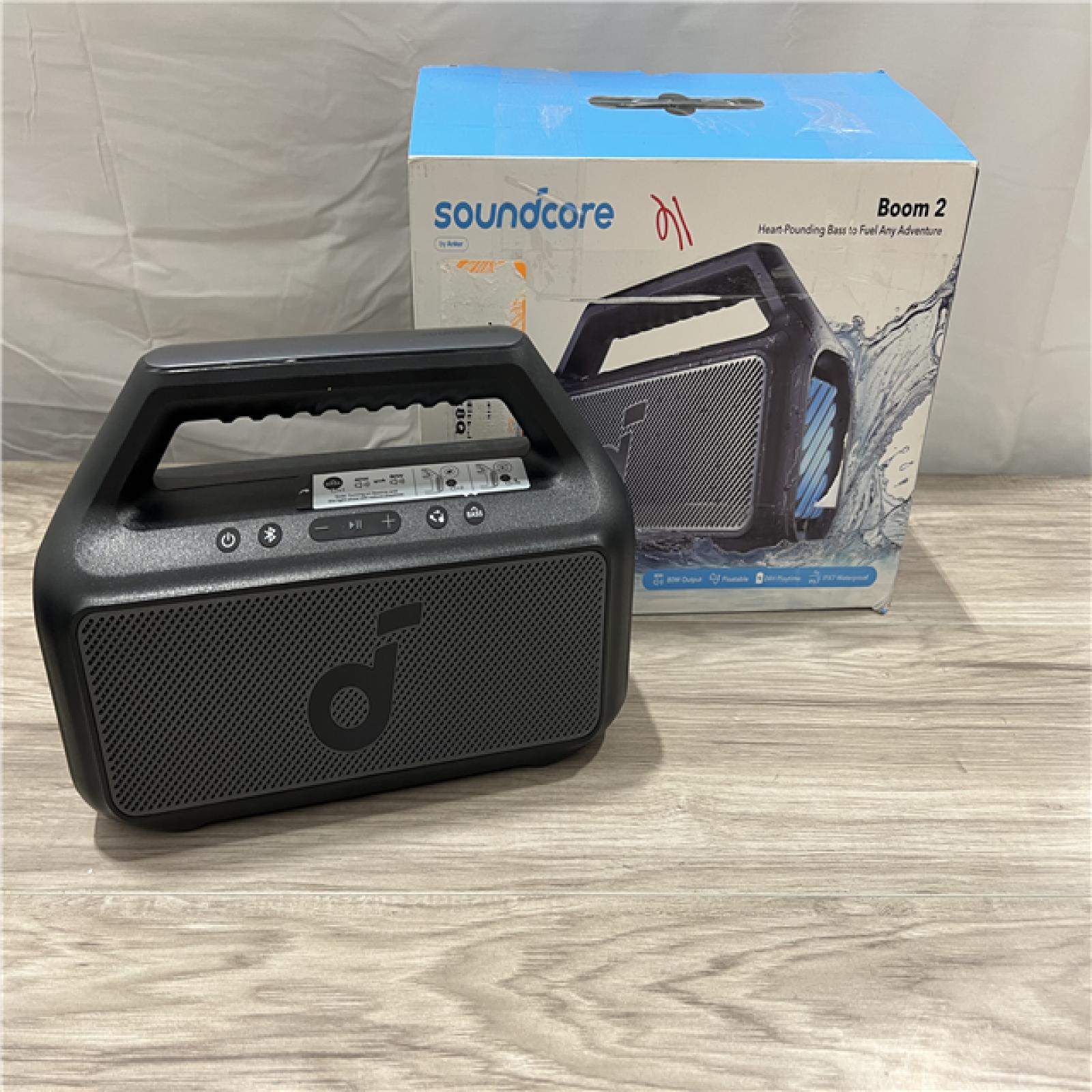 AS-IS Soundcore by Anker Boom 2 IPX7 Waterproof Floatable 80W Bluetooth Speaker with Subwoofer
