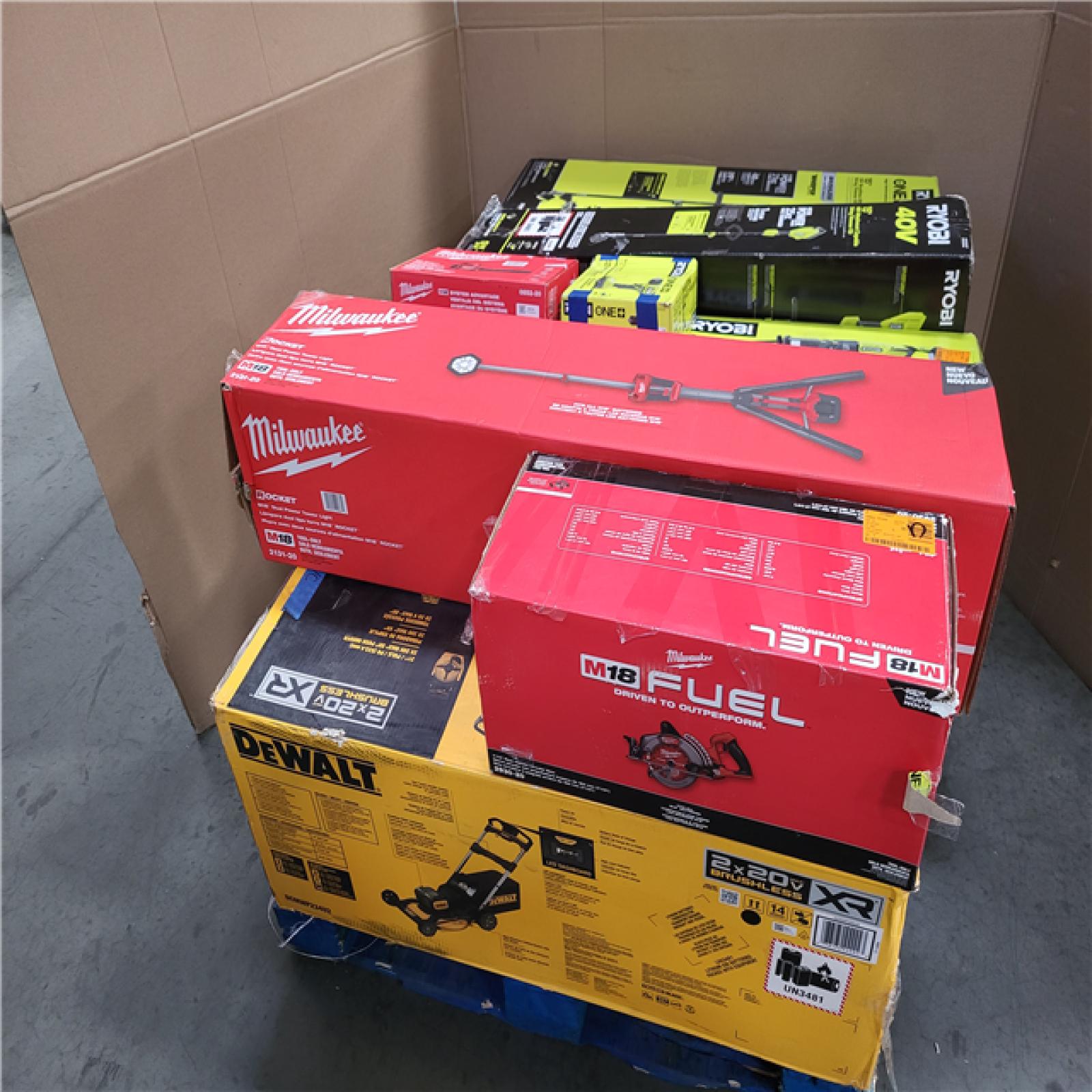 CALIFORNIA AS-IS TOOL PALLET