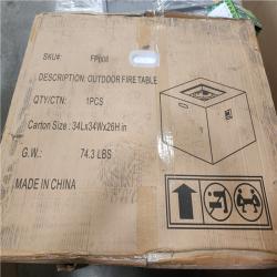 Phoenix AS-IS Outdoor Fire Table 32 5000 BTU
