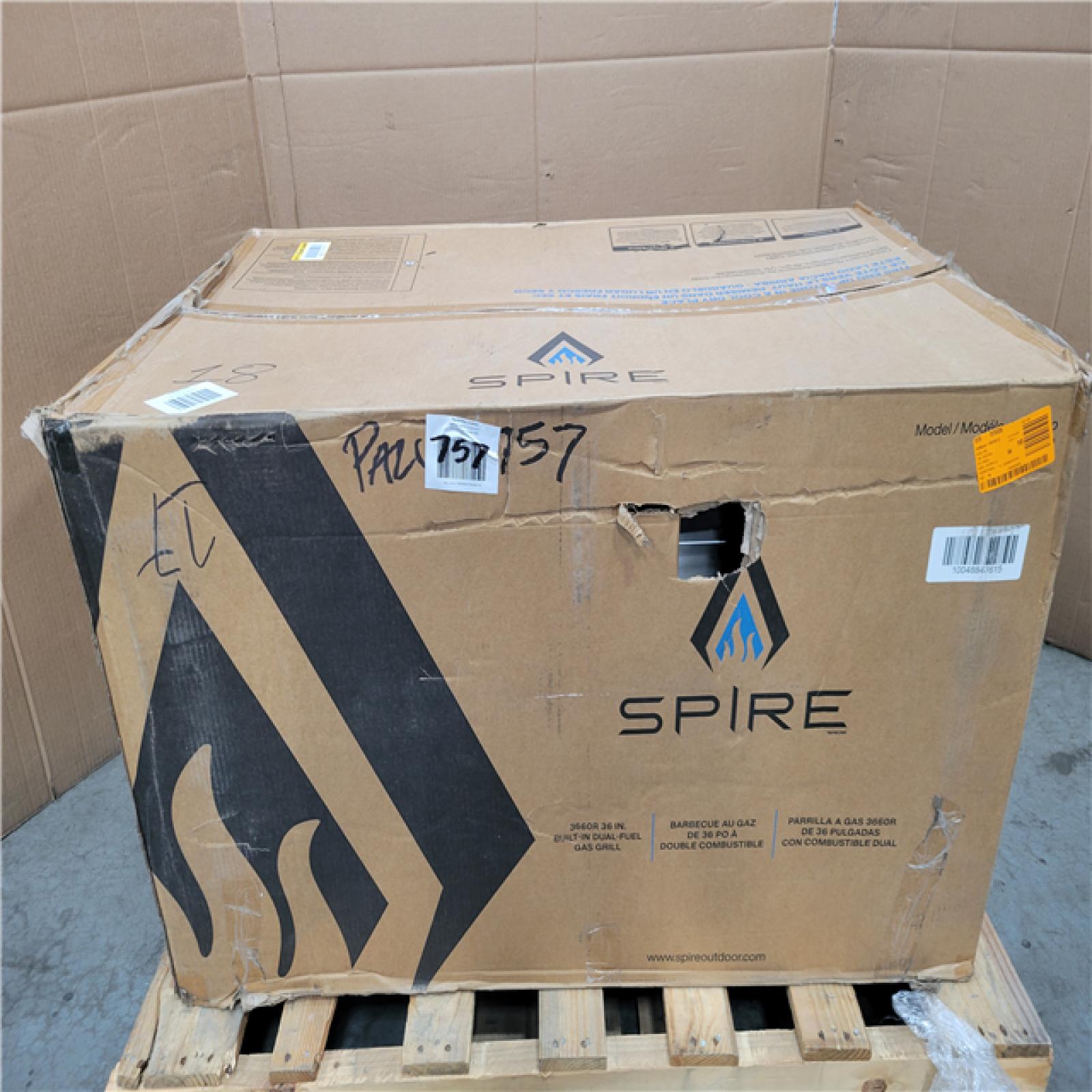 CALIFORNIA NEW SPIRE 6-BURNER BUILT-IN PROPANE GAS ISLAND GRILL HEAD