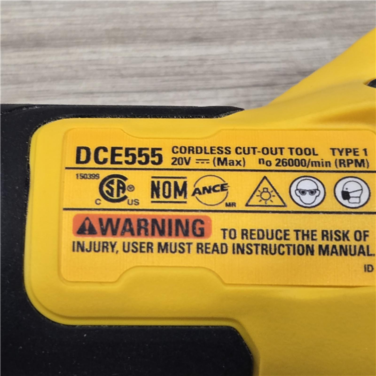 AS-IS DEWALT 20V MAX Cordless Cut-Out Tool (Tool-Only)