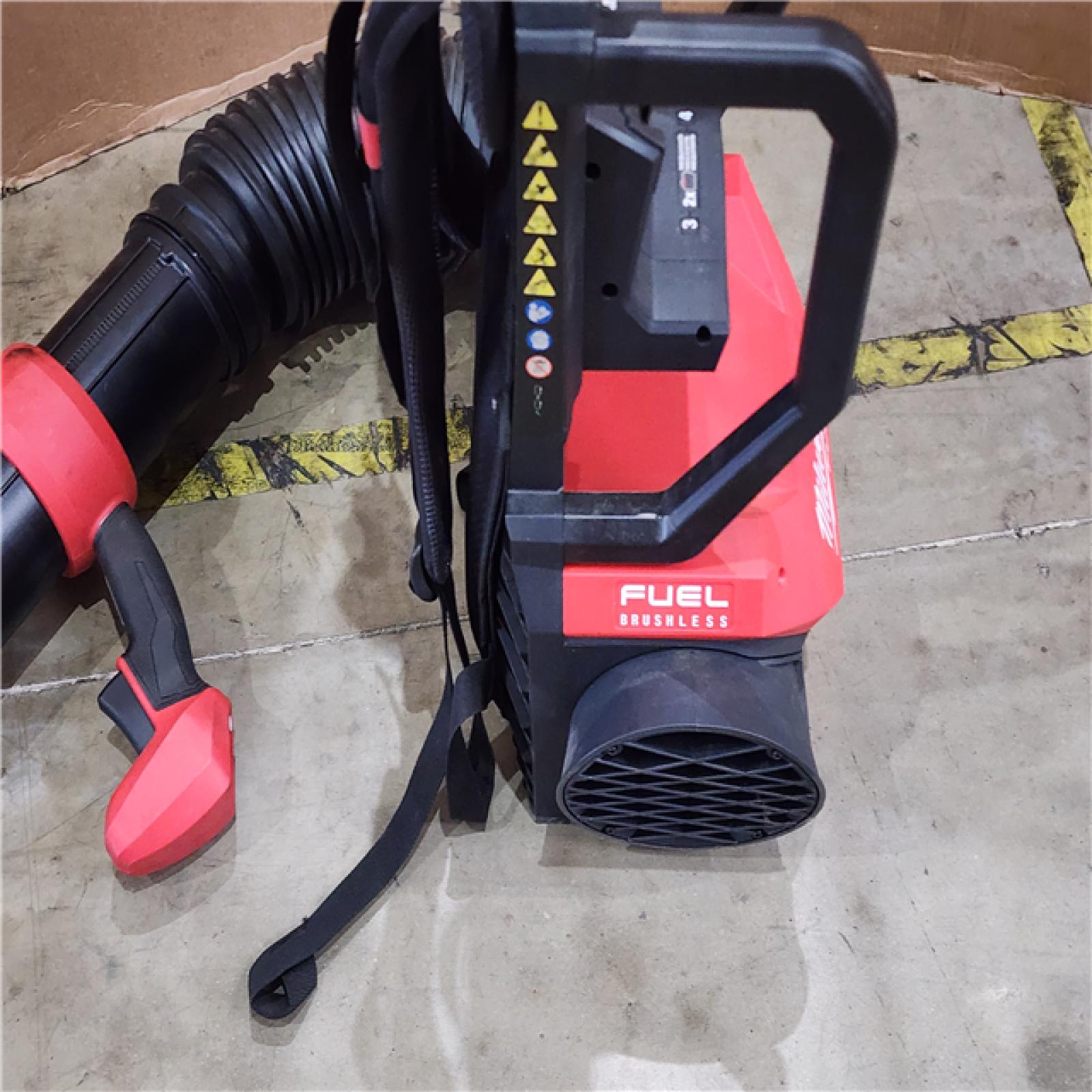 HOUSTON LOCATION - AS-IS M18 FUEL 155 MPH 650 CFM 18-Volt Lithium-Ion Brushless Cordless Dual Battery Backpack Blower (Tool Only)