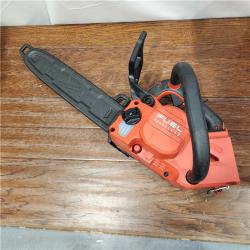AS-IS Milwaukee 18V FUEL 14  Top Handle 18-Volt Lithium-Ion Brushless Electric Cordless Chainsaw (Tool-Only)