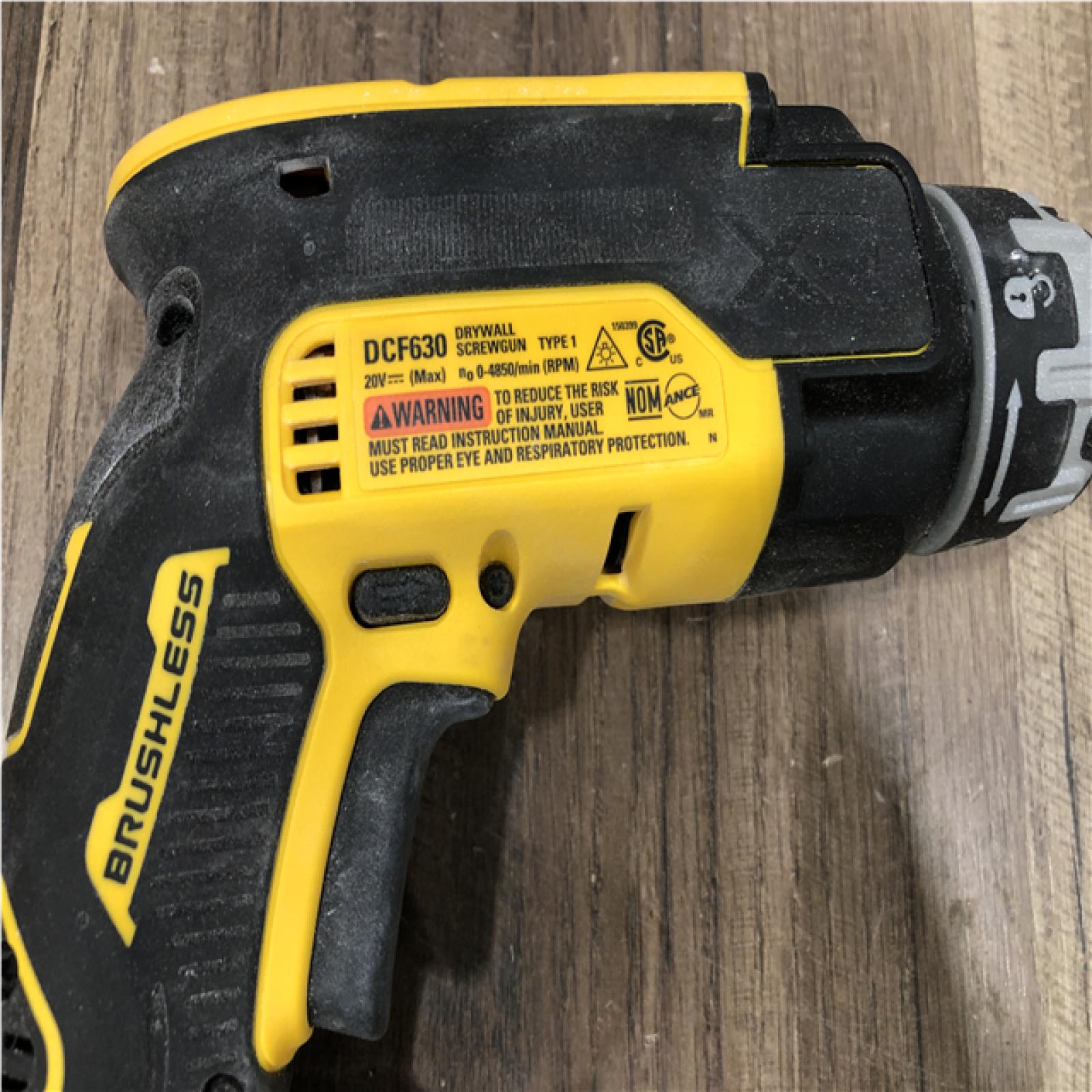 AS-IS DEWALT XR 20V MAX Lithium-Ion Cordless Brushless Screw Gun (Tool Only)
