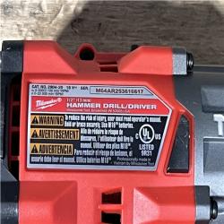 Houston Location AS-IS Milwaukee FUEL 18V Lithium-Ion Brushless Cordless 1/2 in. Hammer Drill/Driver (Tool-Only)