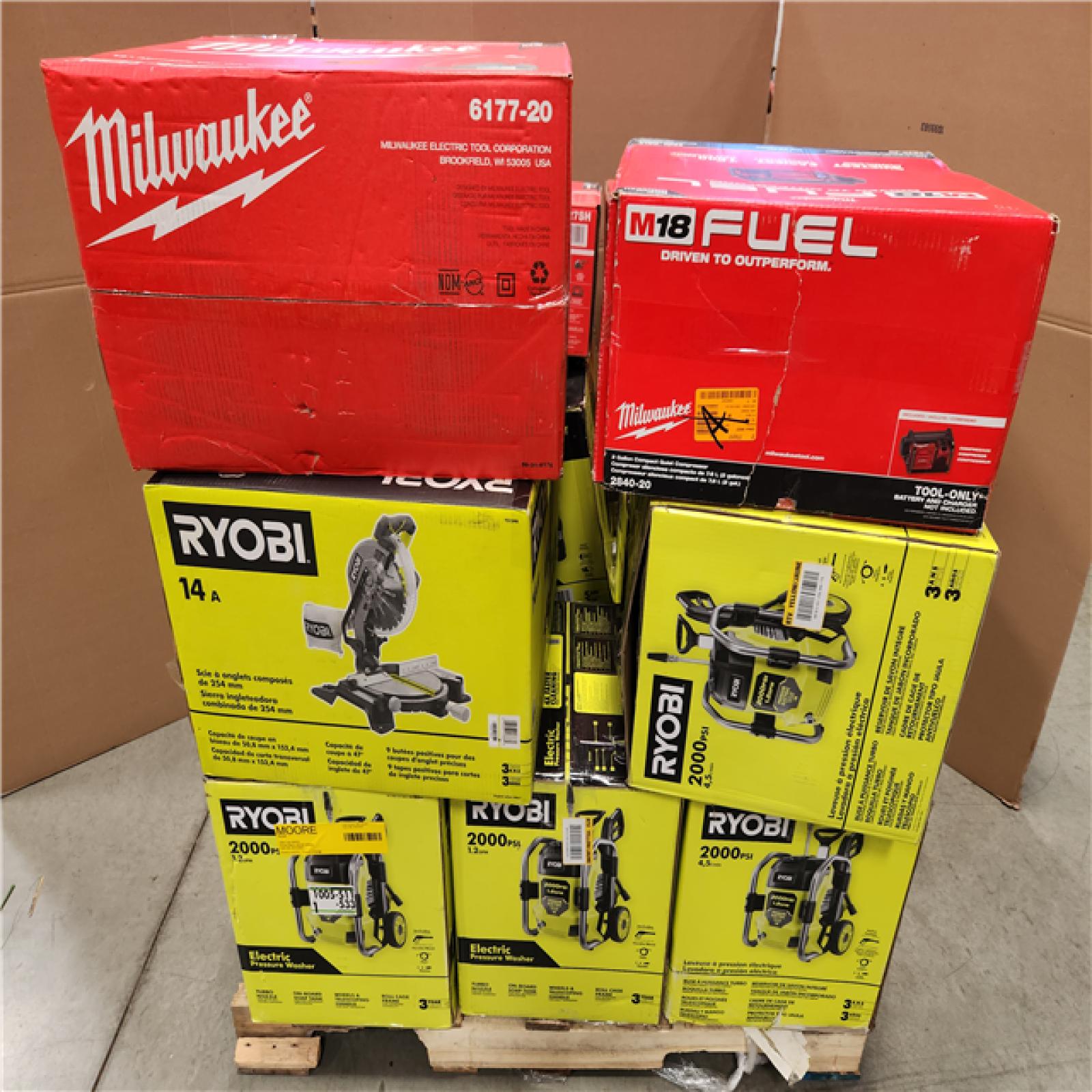 CALIFORNIA AS-IS TOOL PALLET