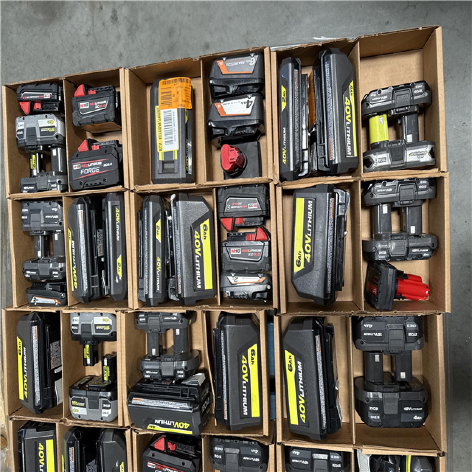 California AS-IS Battery Pallet