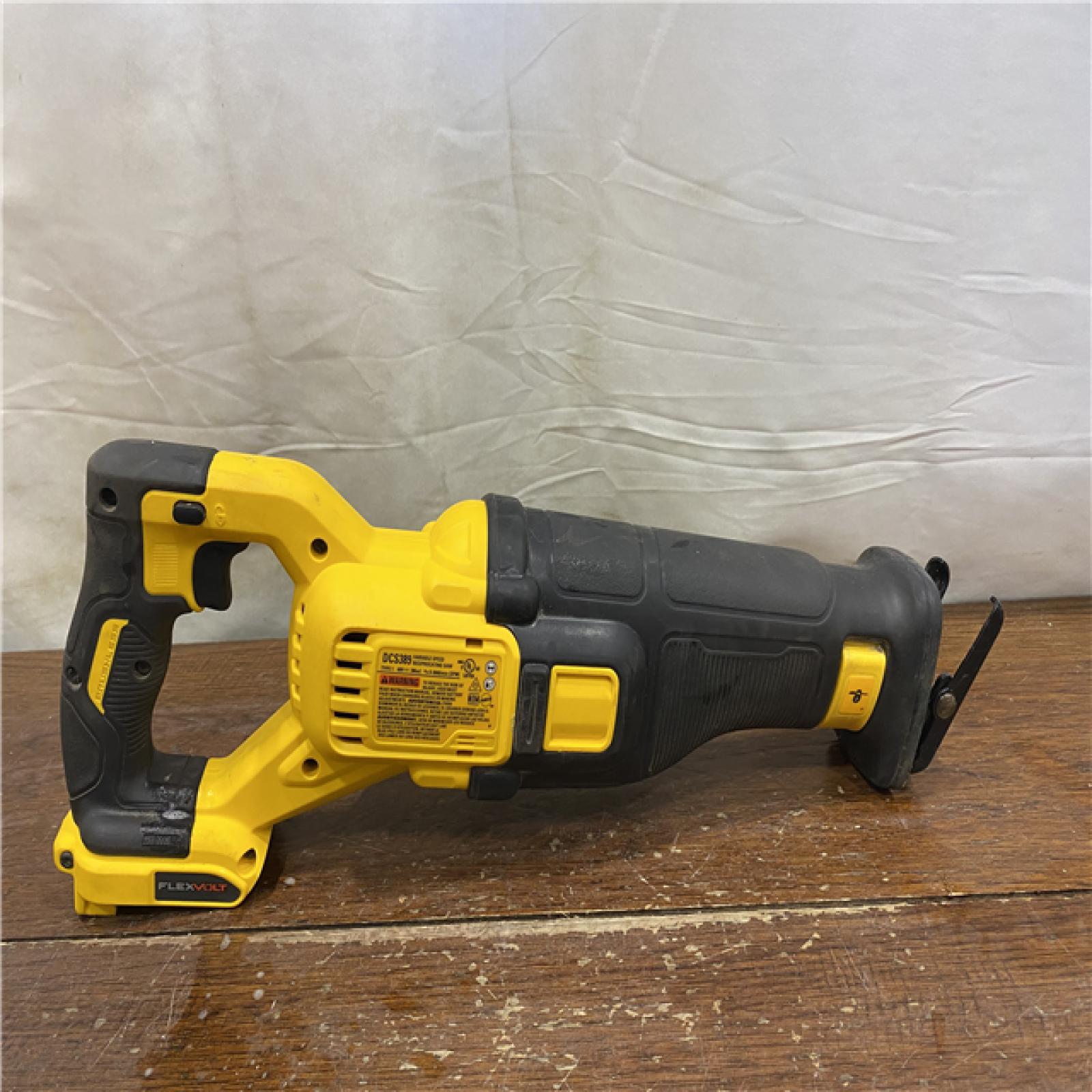 AS-IS DeWalt DCS389B FLEXVOLT 60V MAX Cordless Brushless Reciprocating Saw (Tool-Only)