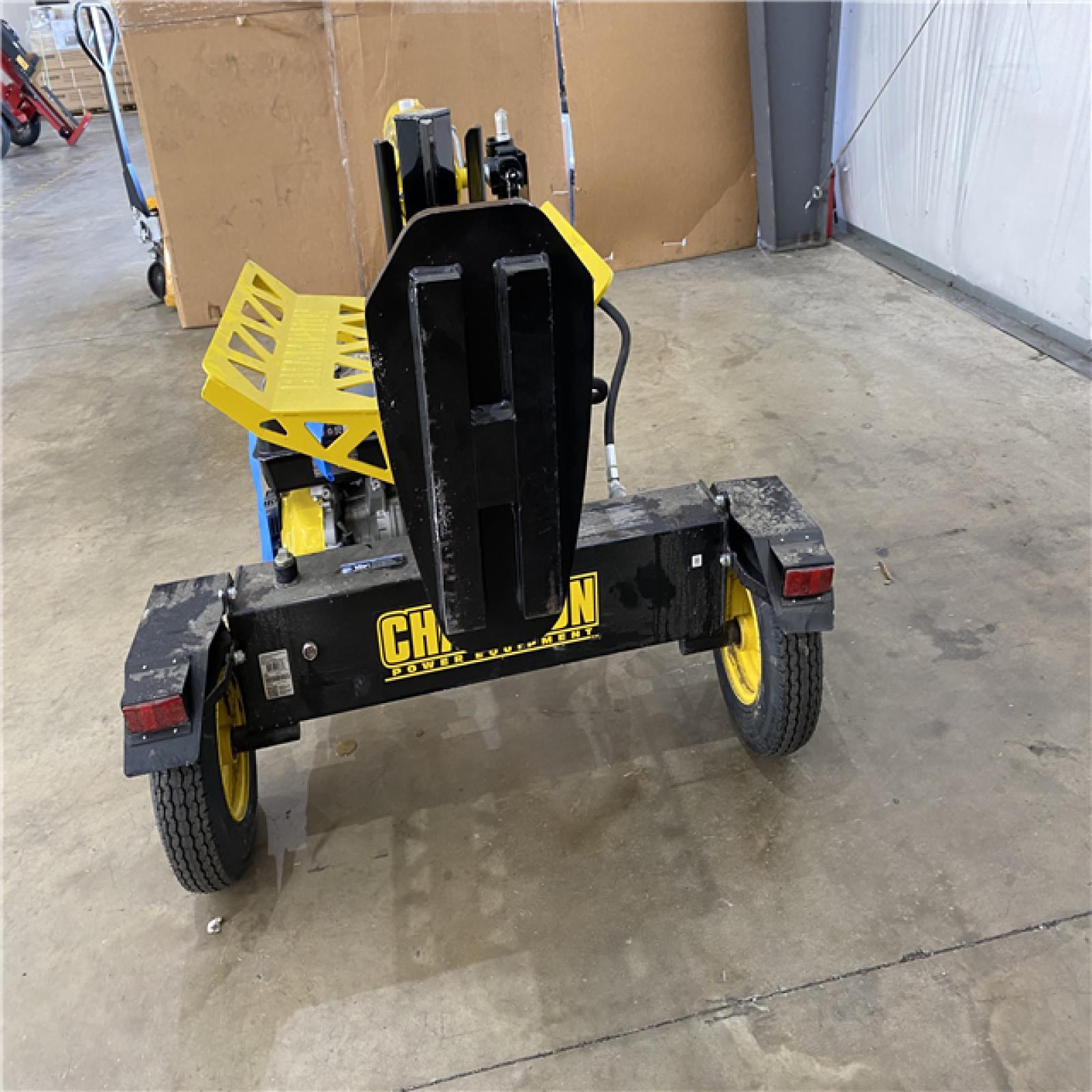 Houston Location - AS-IS champion 37ton log splitter