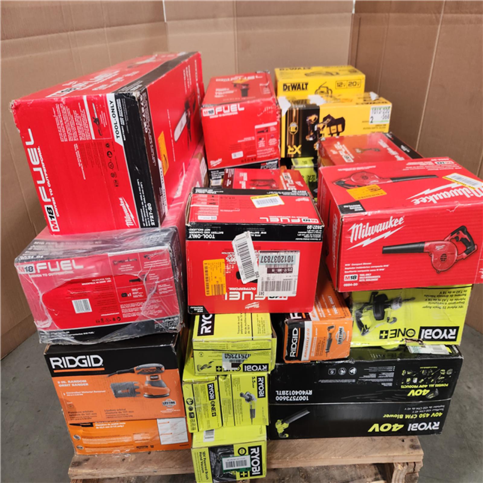 CALIFORNIA AS-IS TOOL PALLET