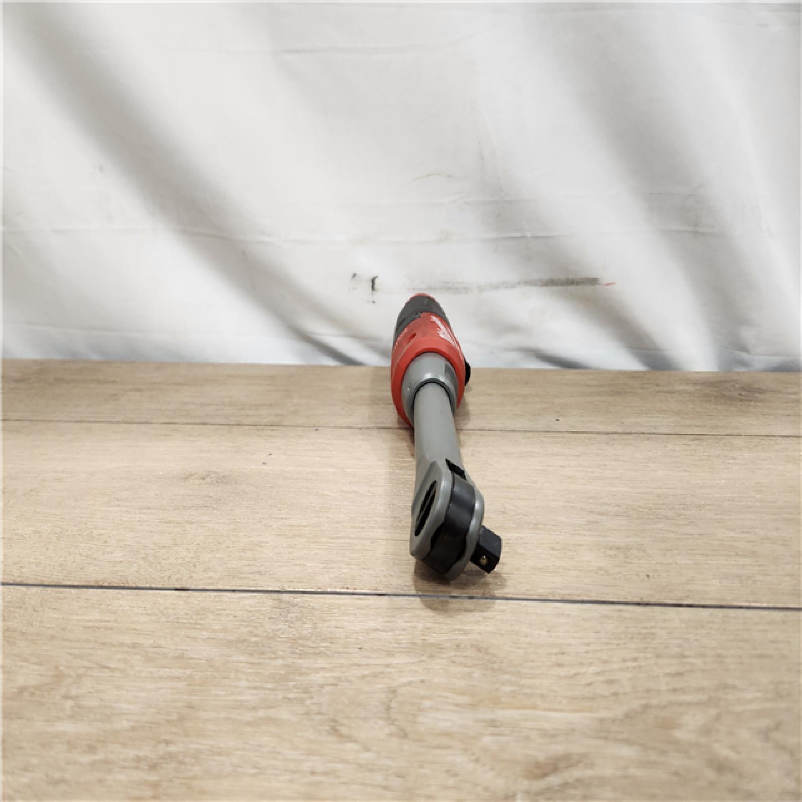 AS-IS- M12 FUEL 12V Lithium-Ion Brushless Cordless 3/8 in. Extended Reach High Speed Ratchet Kit