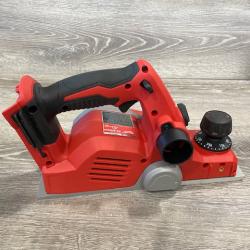 AS-IS Milwaukee 18V Lithium-Ion Cordless 3-1/4 in. Planer (Tool-Only)
