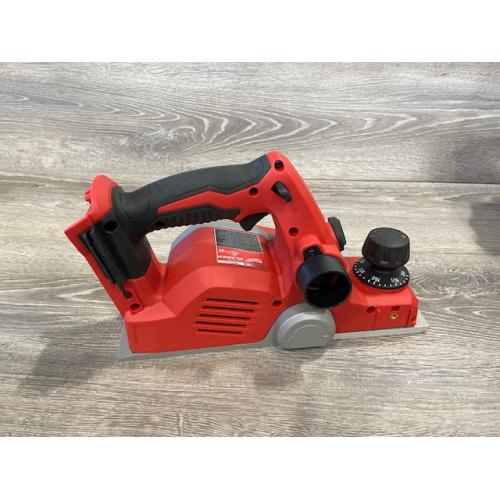 AS-IS Milwaukee 18V Lithium-Ion Cordless 3-1/4 in. Planer (Tool-Only)