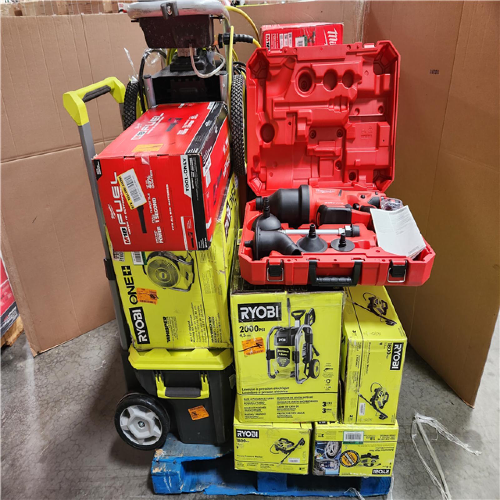 CALIFORNIA AS -IS  TOOL PALLET