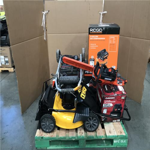 CALIFORNIA AS-IS OUTDOOR POWER EQUIPMENT