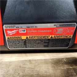 HOUSTON LOCATION - AS-IS Milwaukee 48-59-1815 M18 18V Dual Bay Simultaneous Super Charger (TOOL ONLY)