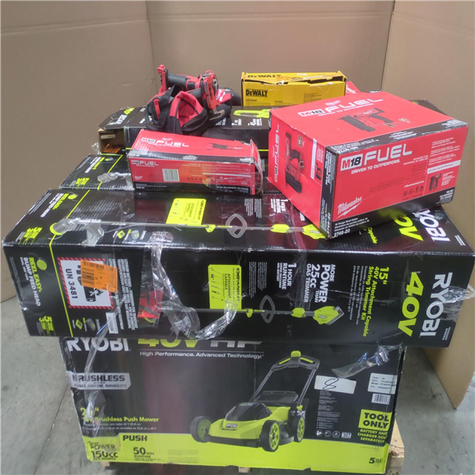 CALIFORNIA AS-IS TOOL PALLET
