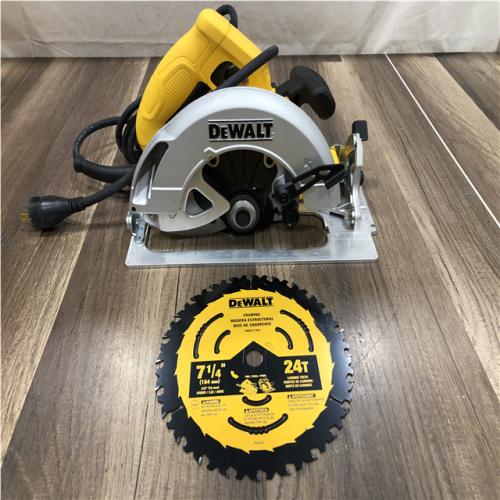 AS-IS DEWALT 15 Amp Corded 7-1/4 in. Lightweight Circular Saw