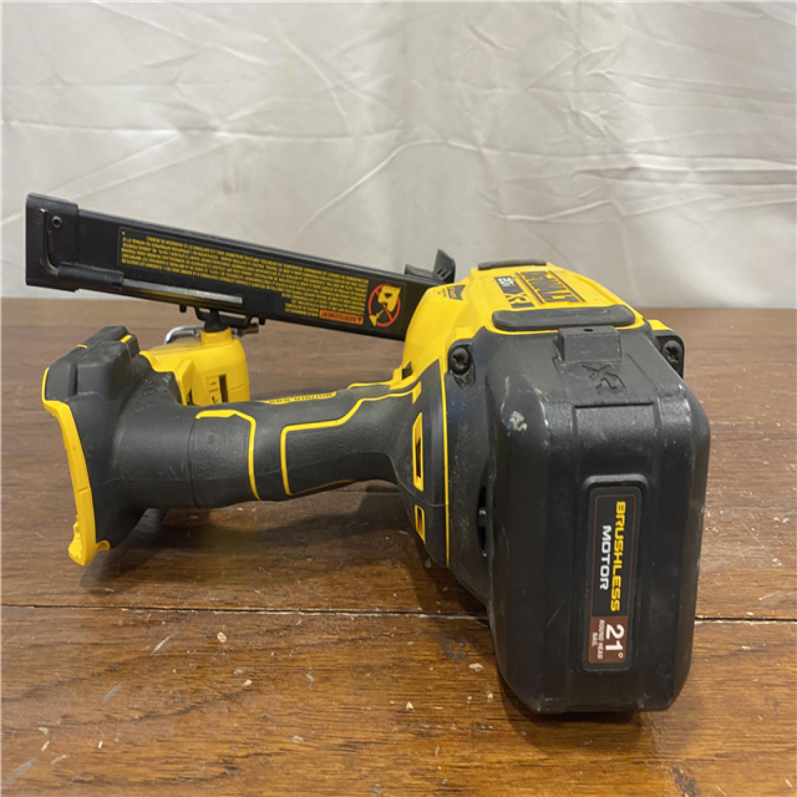 AS-IS DEWALT 20-Volt 21Â° Cordless Framing Nailer (Tool-Only)