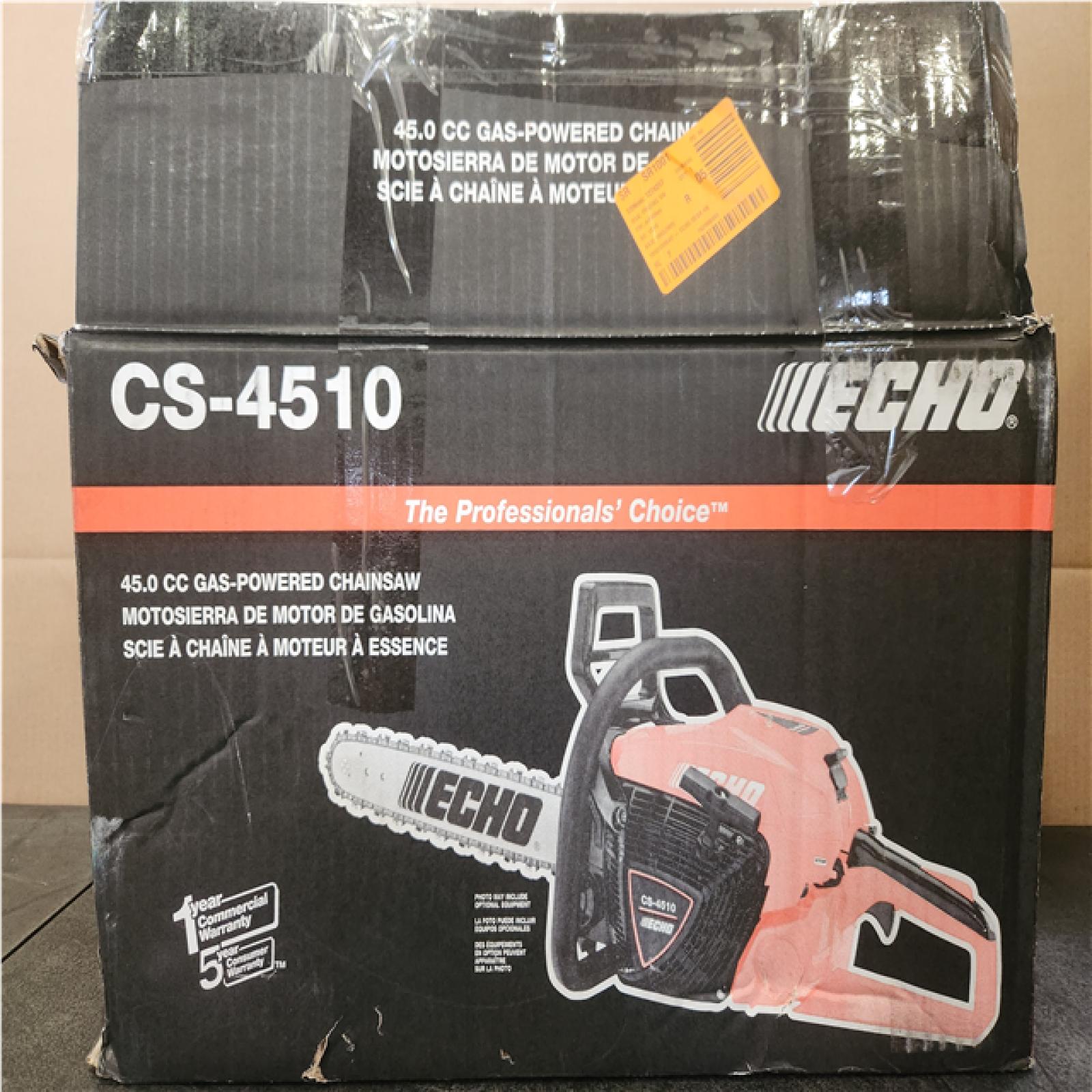 Phoenix LIKE NEW ECHO 18 in. 45.0 cc Gas 2-Stroke Rear Handle Chainsaw