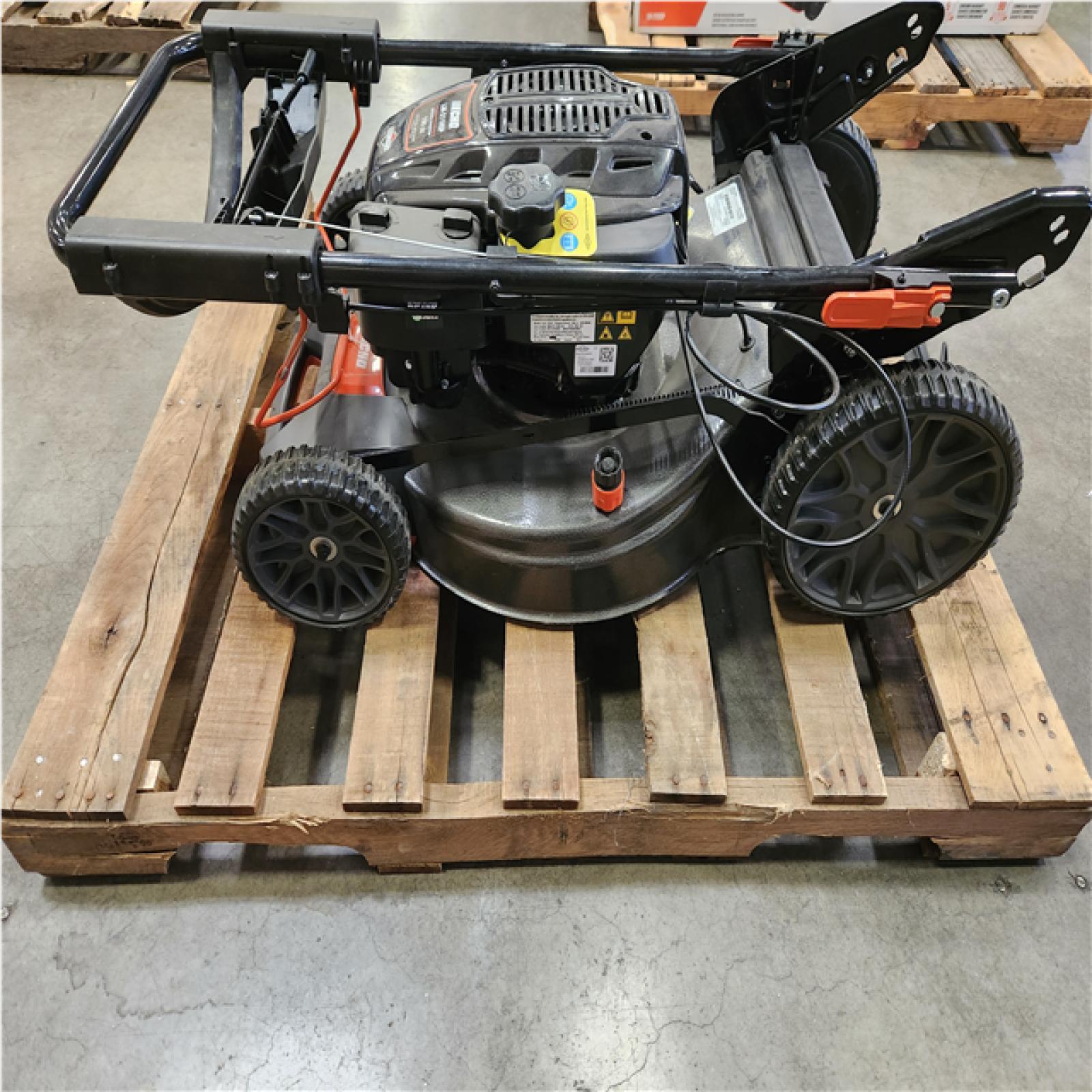 Phoenix ECHO 21 in. 190 cc Briggs and Stratton Gas 3-in-1 Dual Blade RWD Self-Propelled Lawn Mower with Single Lever Deck Adjustment