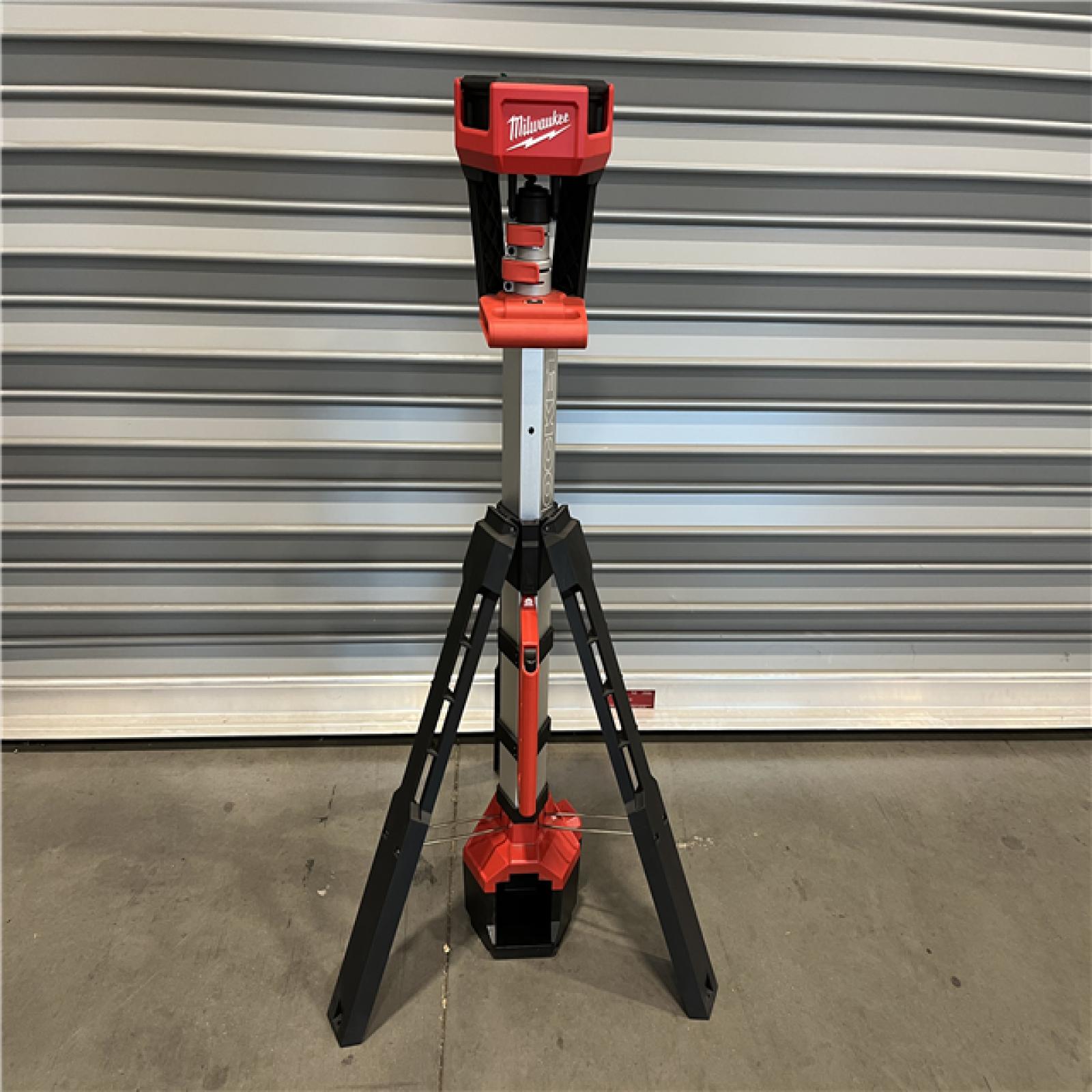AS-IS Milwaukee 18-Volt Lithium-Ion Cordless Rocket Dual Power Tower Light (Tool-Only)