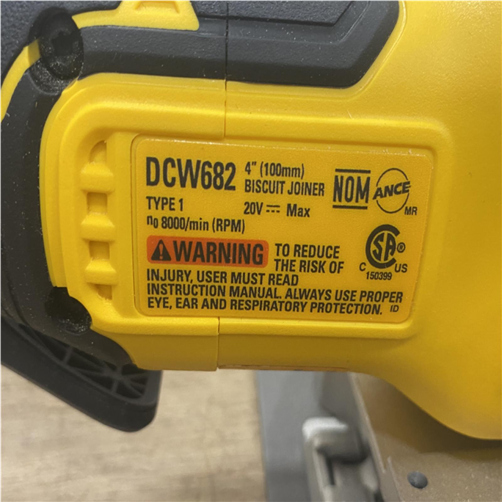 AS-IS DEWALT 20V Cordless Biscuit Joiner (Tool Only)
