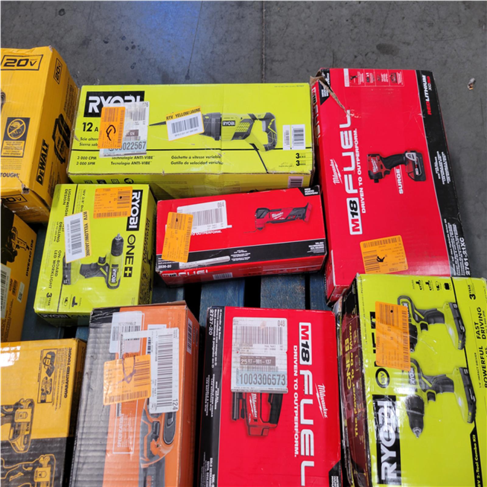 CALIFORNIA AS-IS TOOL PALLET