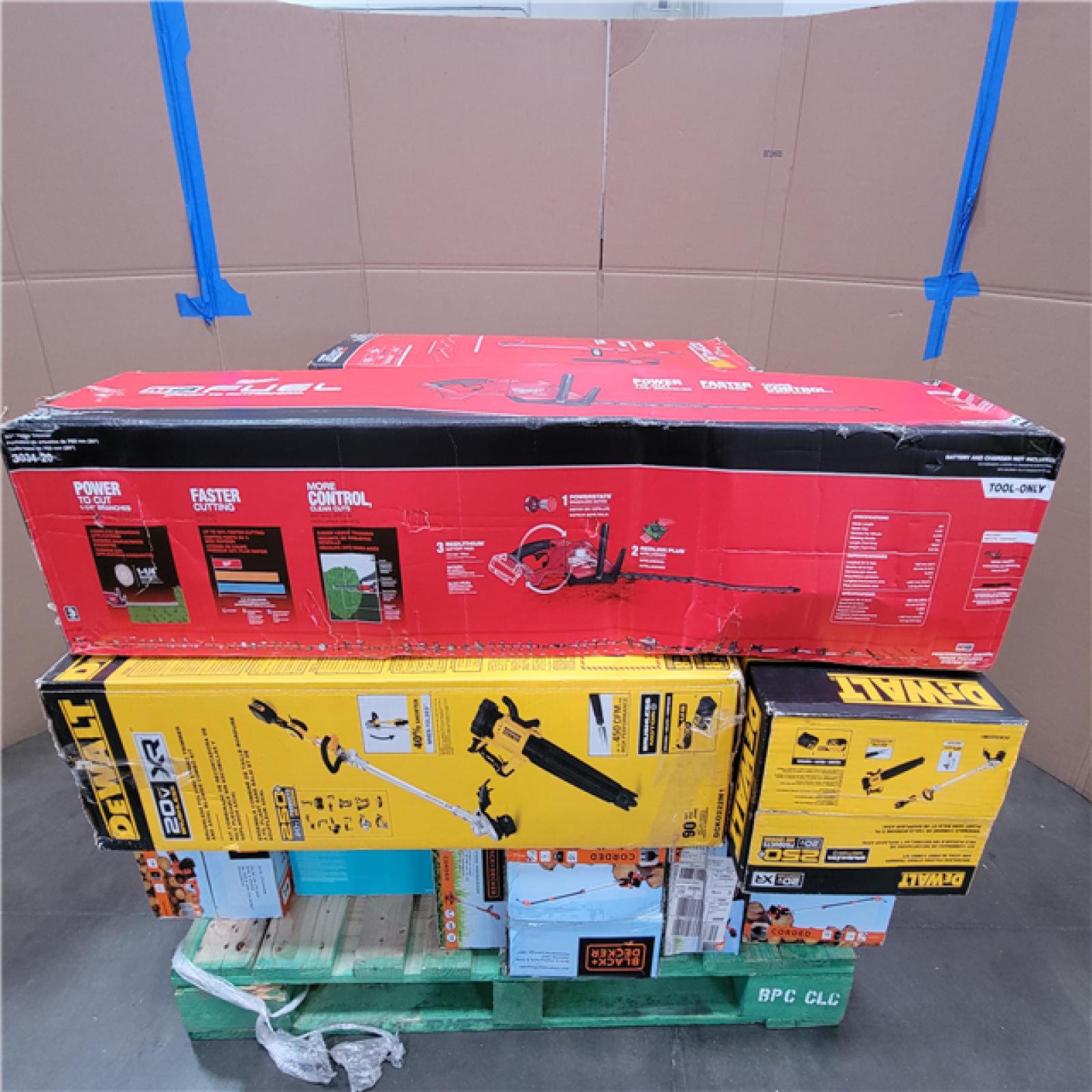CALIFORNIA AS-IS TOOL PALLET