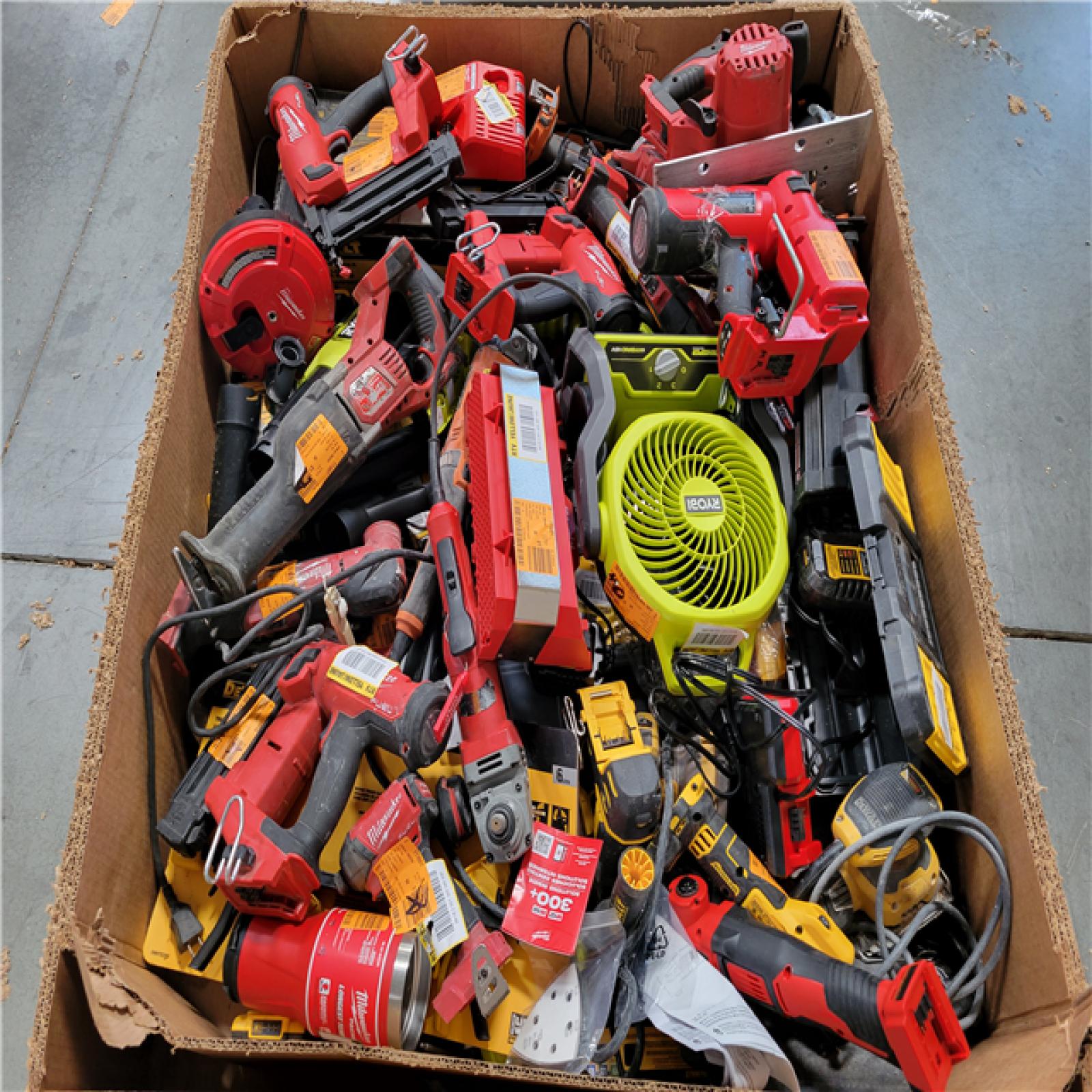 CALIFORNIA AS-IS TOOL PALLET