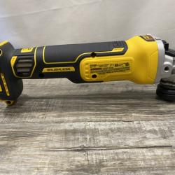 AS-IS DEWALT 20V MAX XR Cordless Brushless 4.5 in. Slide Switch Small Angle Grinder with Kickback Brake (Tool Only)