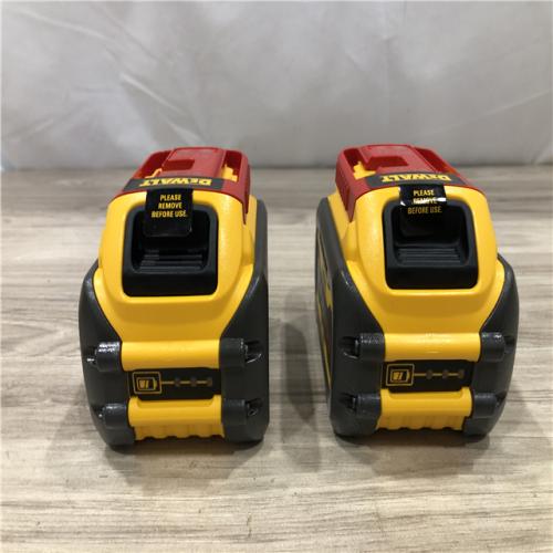 AS-IS DEWALT FLEXVOLT 20-Volt/60-Volt MAX Lithium-Ion 6.0Ah Battery Pack (2-Pack)