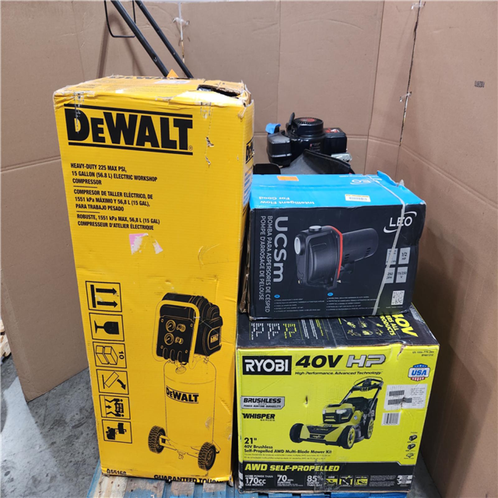 CALIFORNIA AS-IS OUT DOOR POWER EQUIPMENT