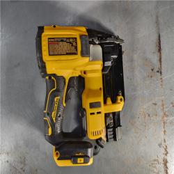 HOUSTON LOCATION - AS-IS (APPEARS LIKE NEW) DEWALT ATOMIC 20V MAX Lithium Ion Cordless 23 Gauge Pin Nailer Kit with 2.0Ah Battery and Charger