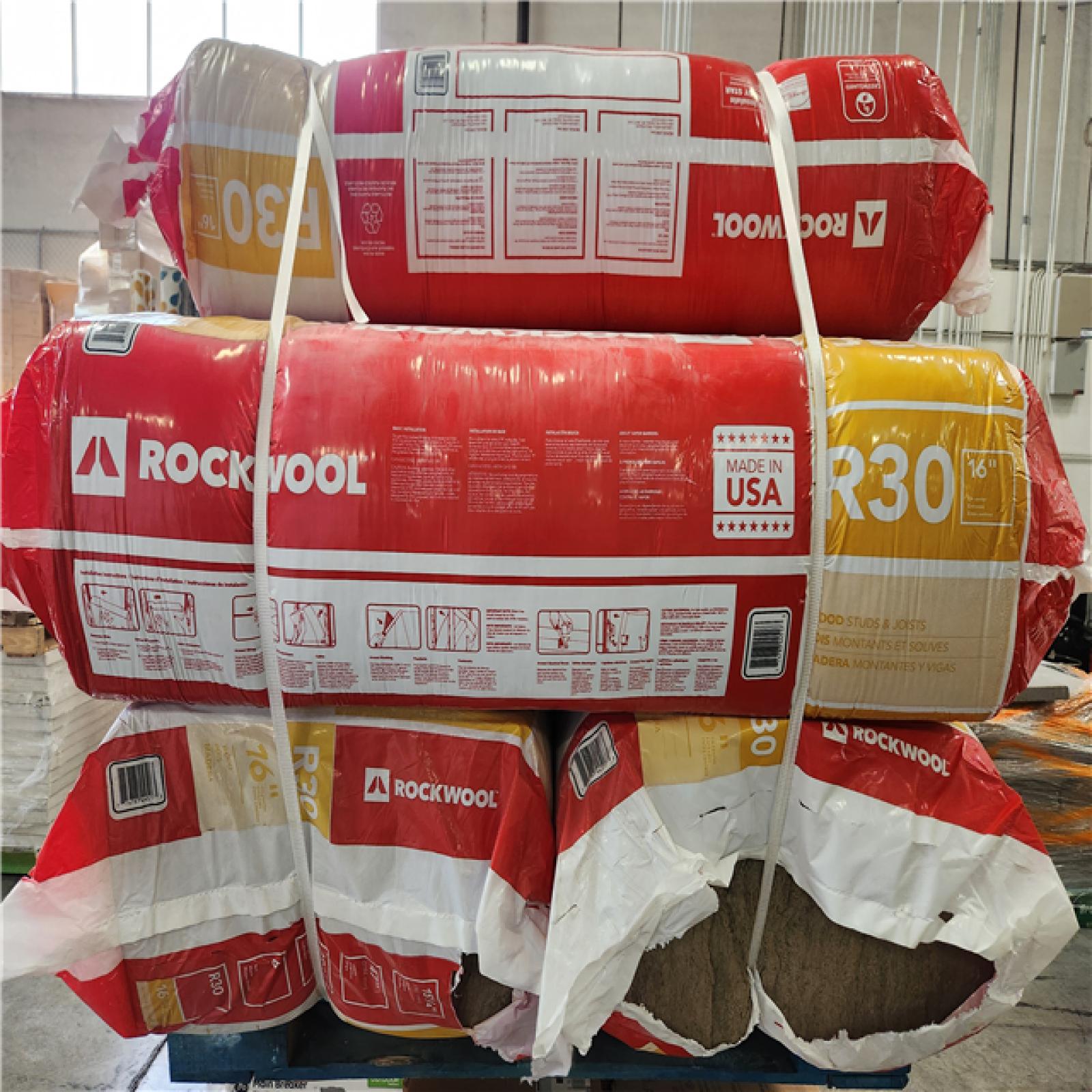 Phoenix AS-IS ROCKWOOL R-30 Comfortbatt 7-1/4 in. x 15 in. x 47 in. Fire Resistant Stone Wool Insulation Batt (149 sqft)