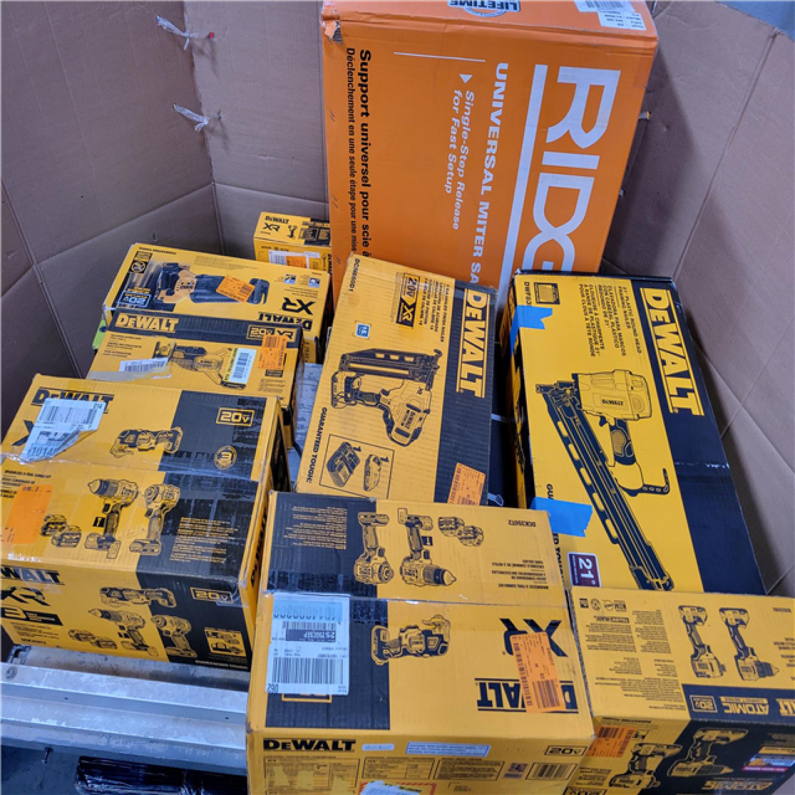 CALIFORNIA AS-IS TOOL PALLET