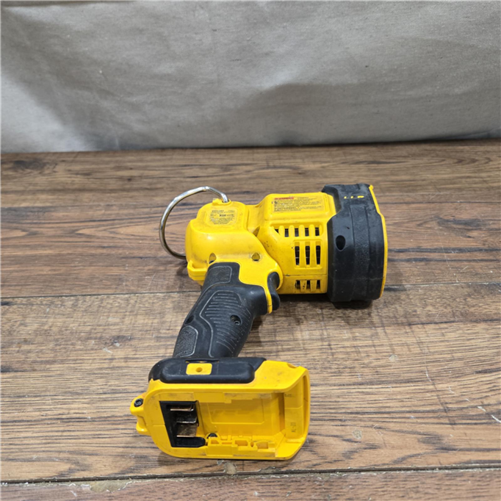 AS-IS DEWALT 20-Volt MAX Lithium-Ion Cordless Jobsite Spotlight