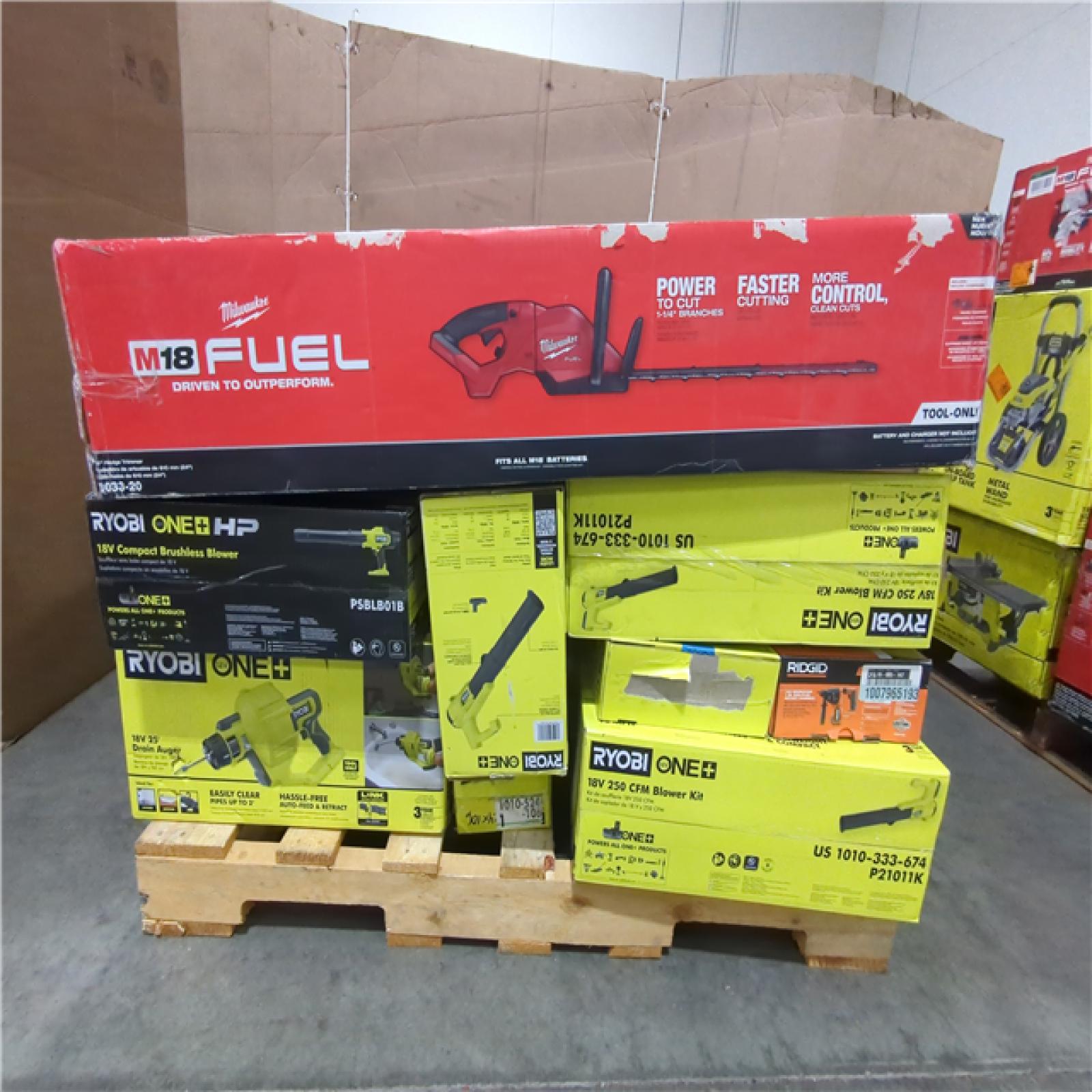 CALIFORNIA AS-IS TOOL PALLET