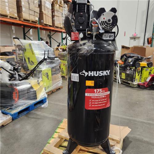 Dallas Location - As-Is Husky C603H Stationary Electric Air Compressor