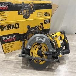 AS-IS DEWALT FLEXVOLT 60V MAX Cordless Brushless 7-1/4 in. Wormdrive Style Circular Saw (Tool Only)