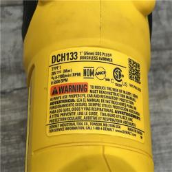 AS-IS DEWALT 20V MAX Cordless Brushless 1 in. SDS Plus D-Handle Concrete and Masonry Rotary Hammer (Tool Only)