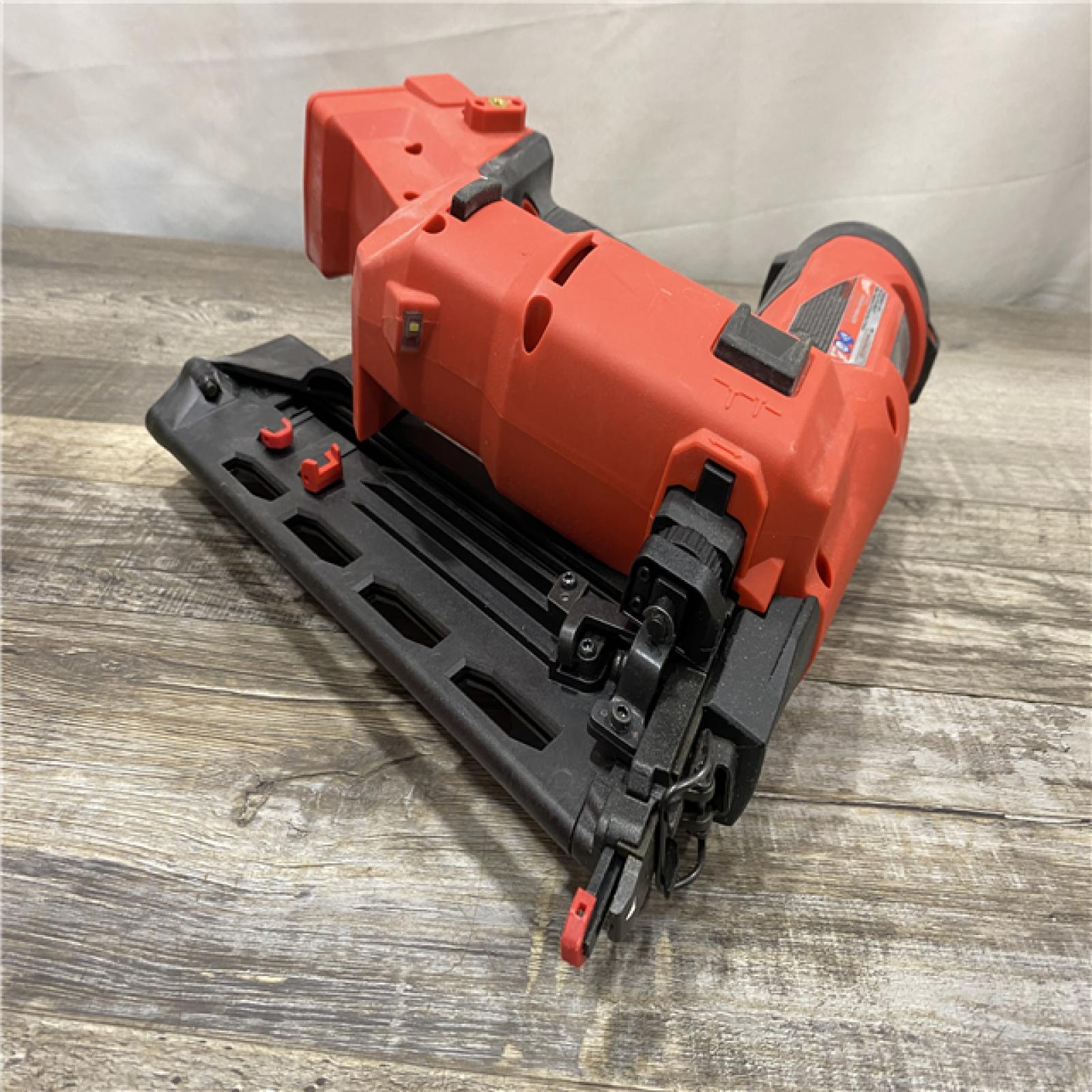 AS-IS Milwaukee FUEL 18-Volt Lithium-Ion Brushless Cordless Gen II 16-Gauge Angled Finish Nailer (Tool-Only)