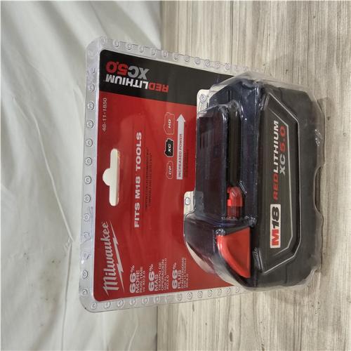 LIKE NEW! Milwaukee 18-Volt 5.0 Ah Lithium-Ion XC Extended Capacity Battery Pack