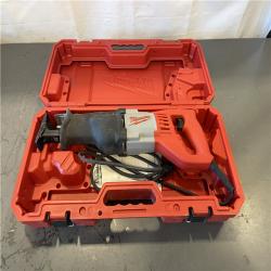 AS-IS- 12 Amp Sawzall Reciprocating Saw with Case