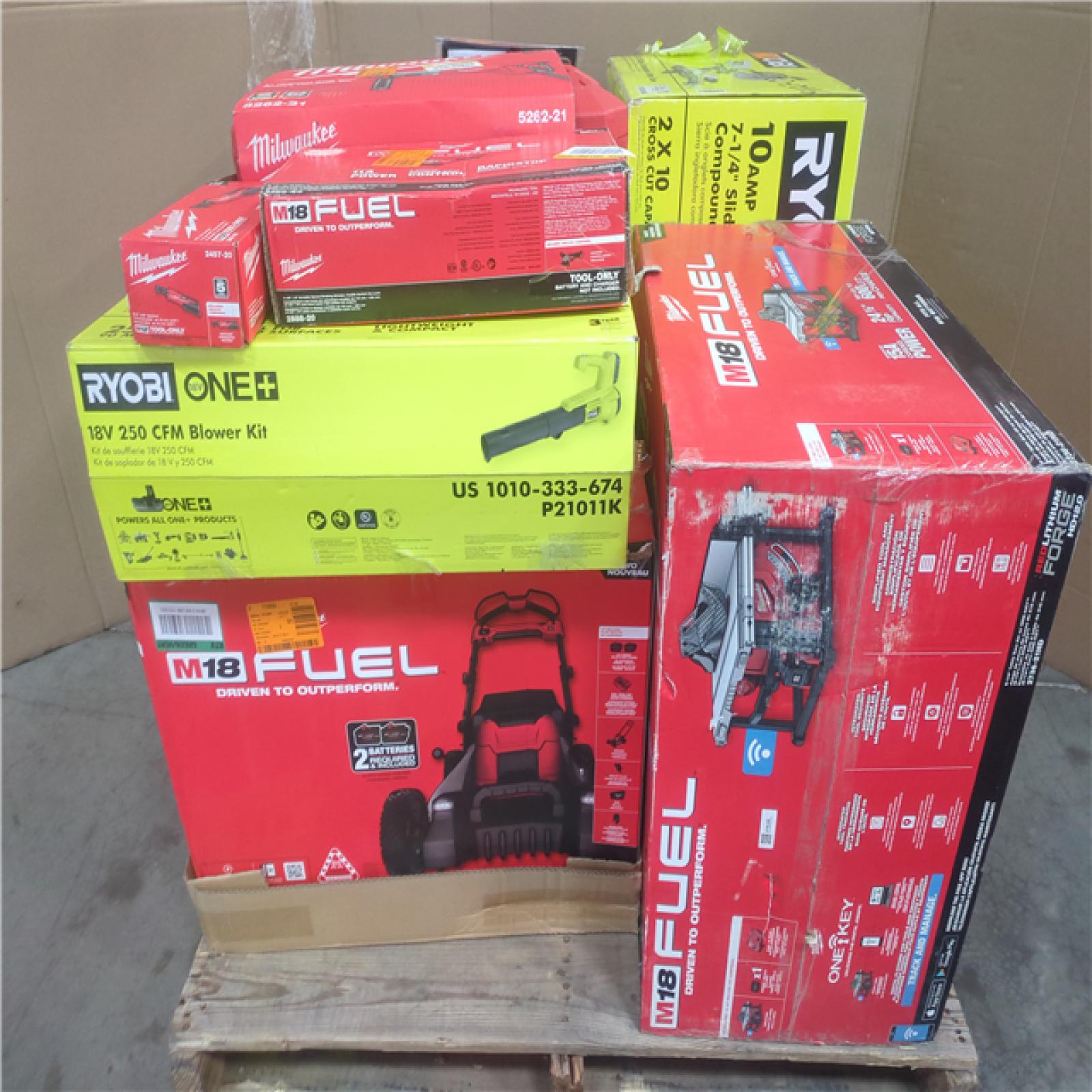 CALIFORNIA AS-IS TOOL PALLET