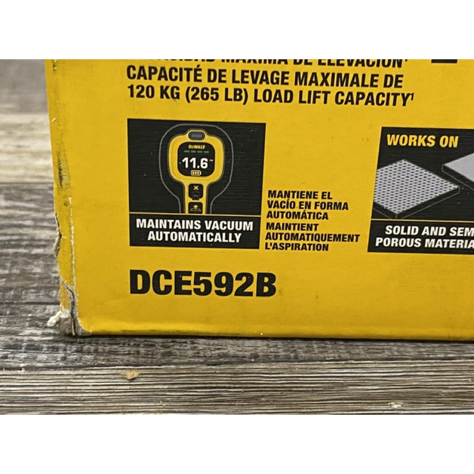 NEW - DEWALT 20-Volt Max Cordless GRABO Lifter (Tool Only)