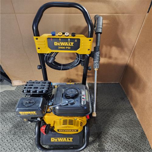 HOUSTON LOCATION - AS-IS DEWALT 3400 PSI 2.5 GPM Gas Cold Water Pressure Washer with 208cc Engine