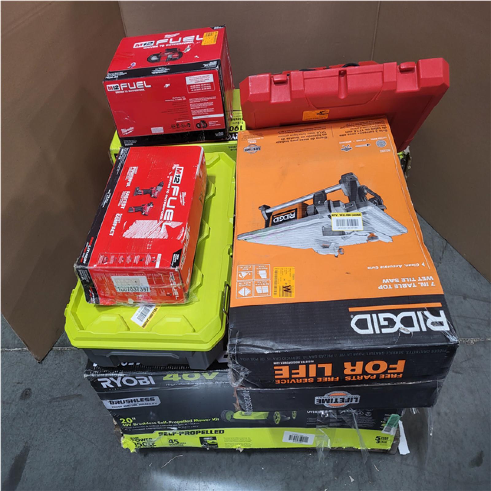 CALIFORNIA AS-IS TOOL PALLET