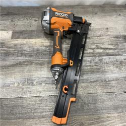 AS-IS RIDGID Pneumatic 21-Degree 3-1/2 in. Round Head Framing Nailer